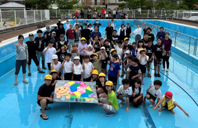 250518 プール清掃「集合写真」